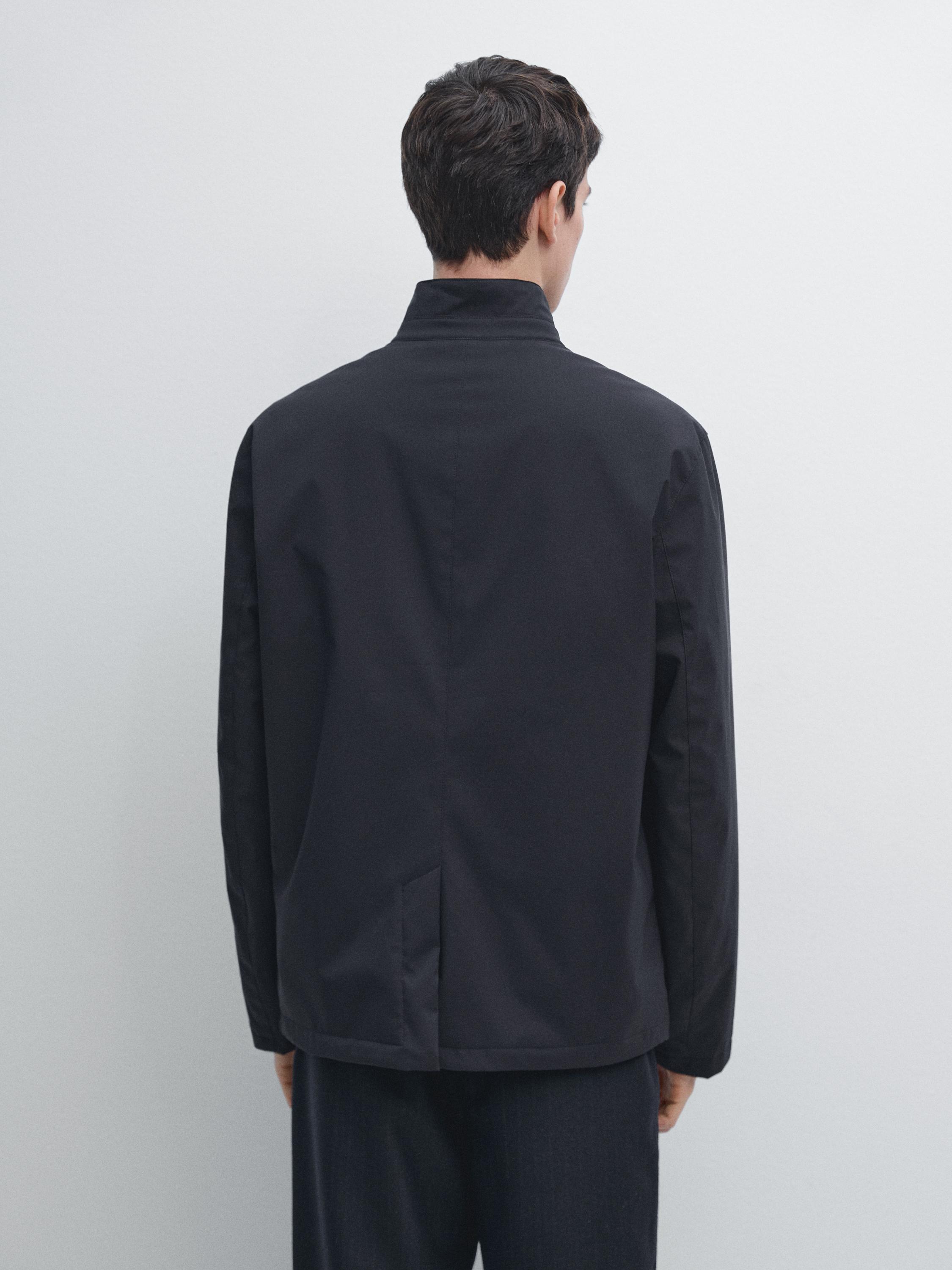 Water-repellent puffer jacket
